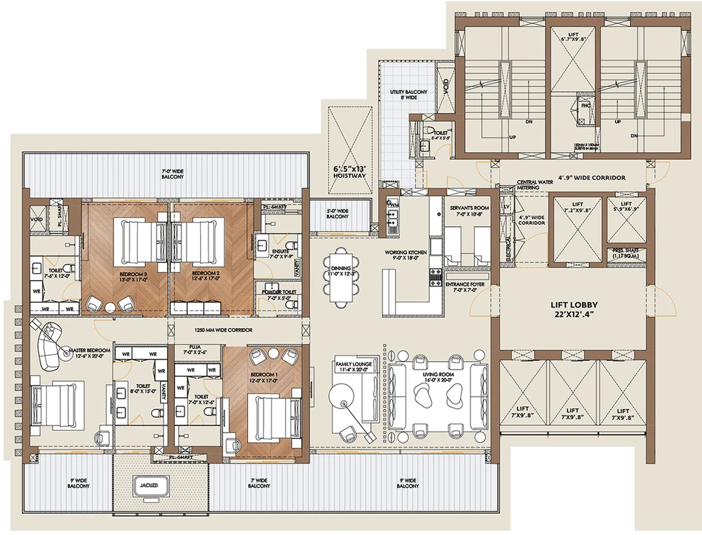 4 BHK Flat in RHomes Miraabilis in Vaishali, Ghaziabad - Image 872057