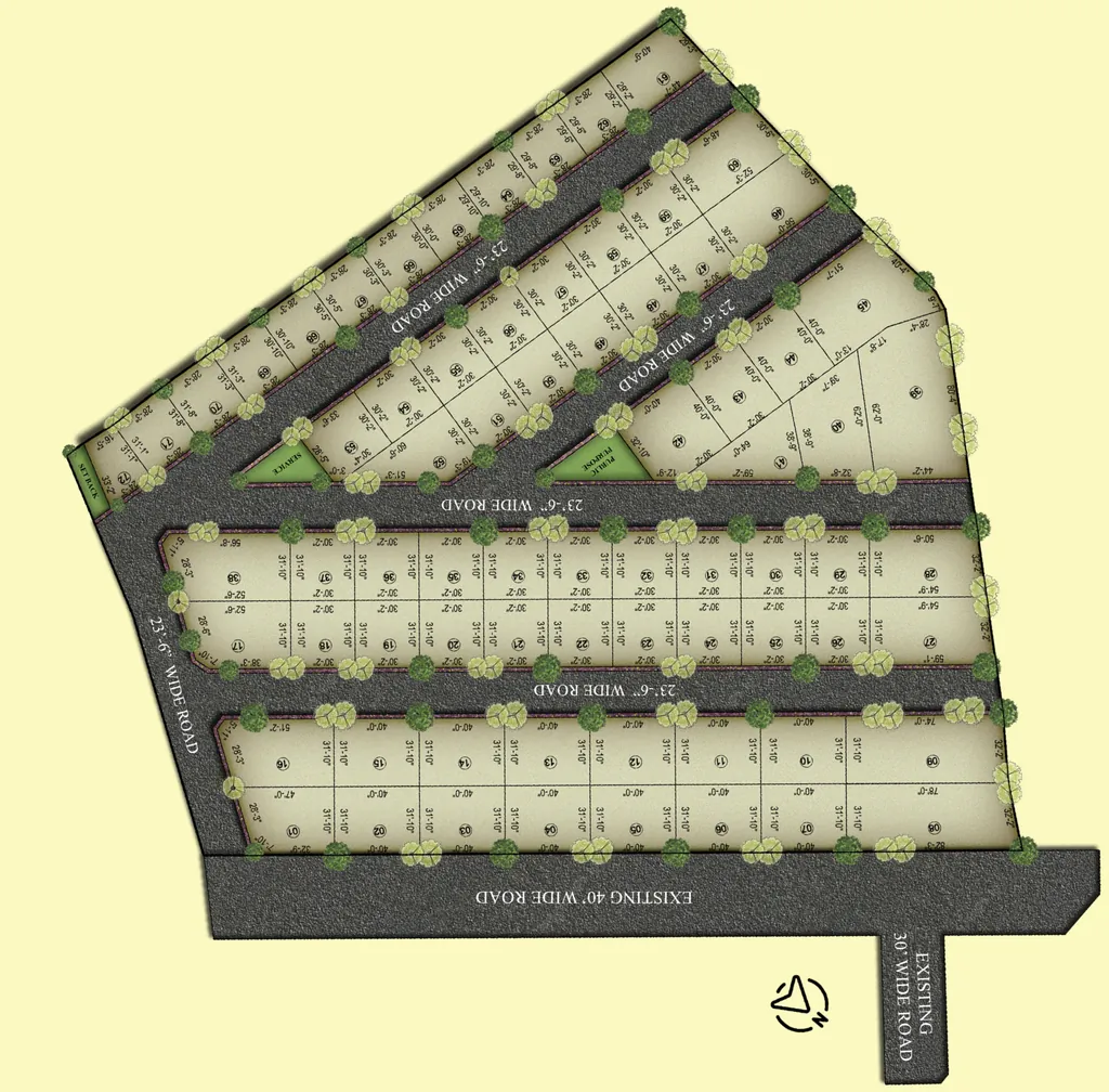Master Plan of Elephantine Bliss In The Town Phase 4 in Mambakkam, Chennai - Image 322425