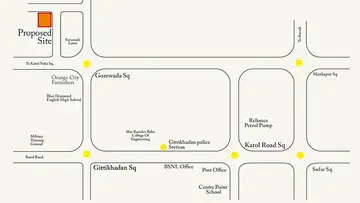 Location of Creative Green View - Image 322698