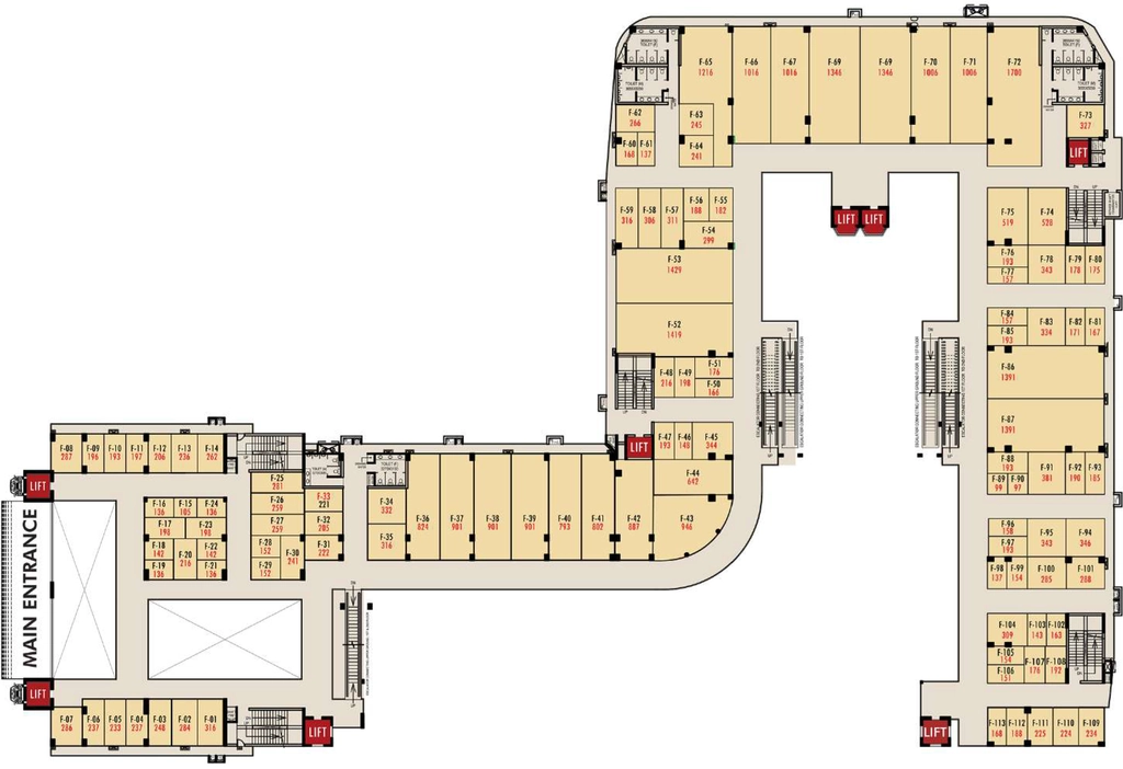 Floor Plan of KW Delhi 6 in Raj Nagar Extension, Ghaziabad - Image 322719