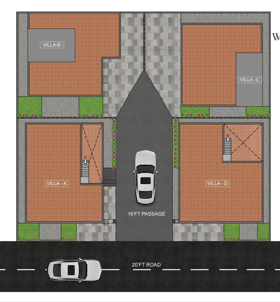Master Plan of MGP Prosper Villas in Pallikaranai, Chennai - Image 343267