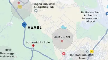 Location of The House Nagpur Marina - Image 322931