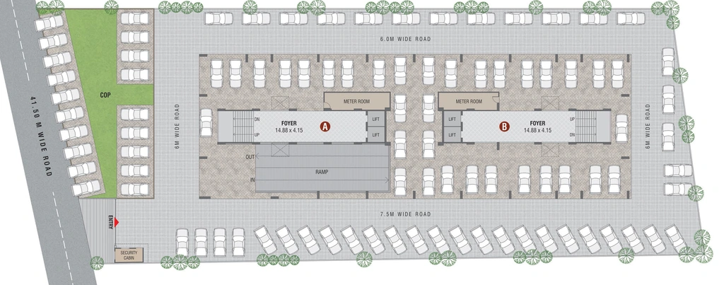 Master Plan of Neelkanth Heights in Sanand, Ahmedabad - Image 323231