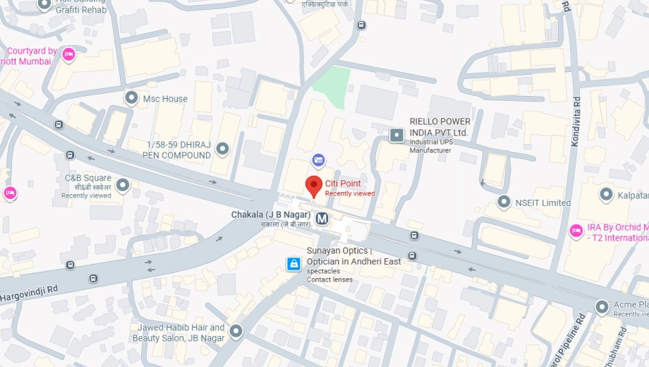 Location of Ramprasad Citi Point in Andheri East, Mumbai - Image 323295