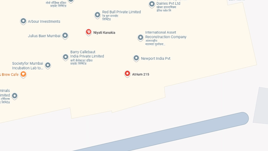 Location of Kanakia Atrium 215 in Andheri East, Mumbai - Image 323322