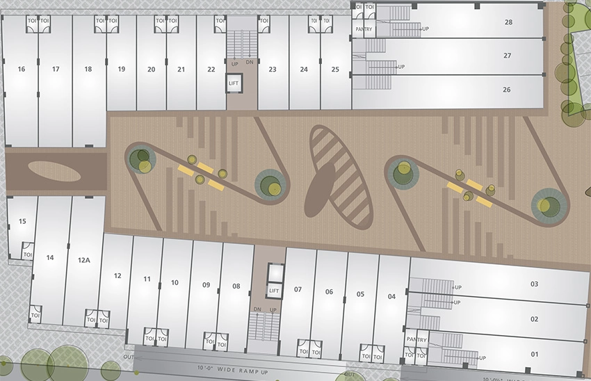 Floor Plan of Aadi Procon Ratna High Street in Navrangpura, Ahmedabad - Image 323391