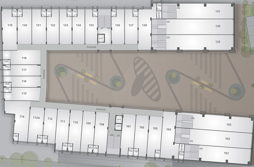 Floor Plan of Aadi Procon Ratna High Street in Navrangpura, Ahmedabad - Image 323389
