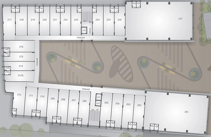Floor Plan of Aadi Procon Ratna High Street in Navrangpura, Ahmedabad - Image 323390