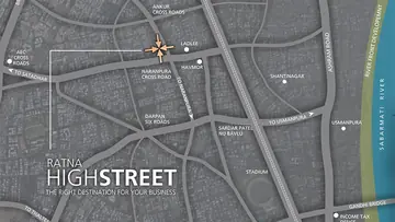 Location of Aadi Procon Ratna High Street - Image 323387