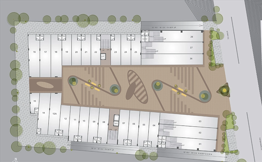 Master Plan of Aadi Procon Ratna High Street in Navrangpura, Ahmedabad - Image 323388