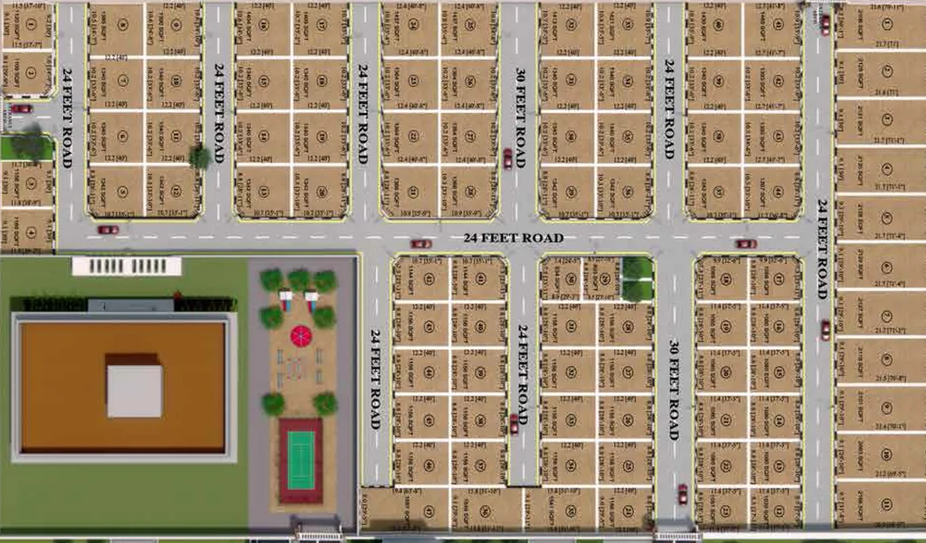 Master Plan of Ruby Rhea Gardens in Madambakkam, Chennai - Image 323963