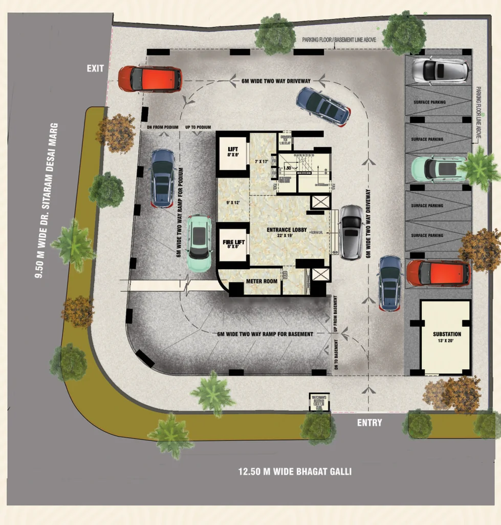 Master Plan of Indumani Heights in Matunga West, Mumbai - Image 323512