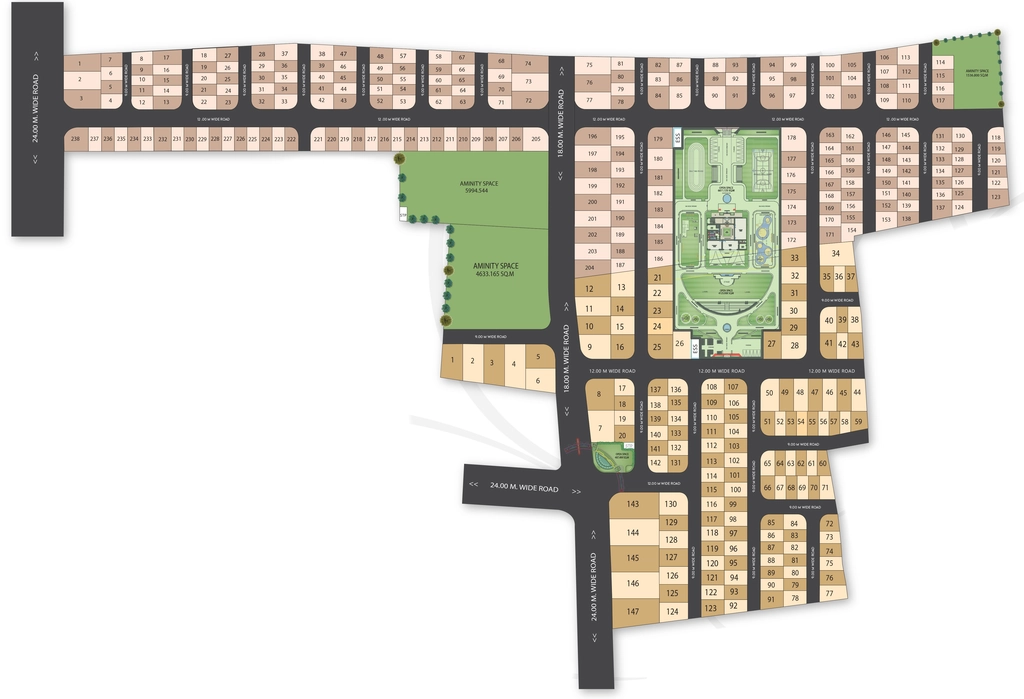 Master Plan of Mahalaxmi Nagar 45 in Mihan, Nagpur - Image 323549
