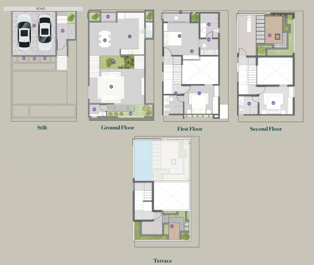 3 BHK House/Villa in Atmos Tropicalwoods in Yelahanka, Bangalore - Image 872950