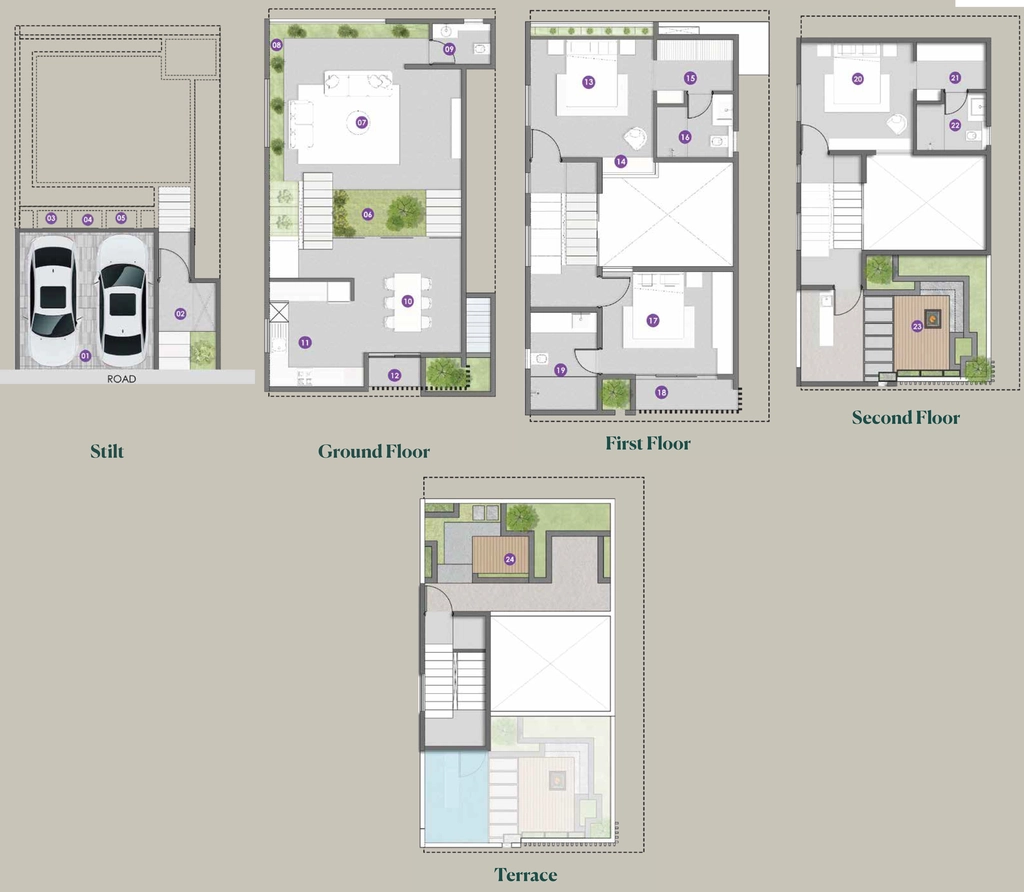 3 BHK House/Villa in Atmos Tropicalwoods in Yelahanka, Bangalore - Image 872951