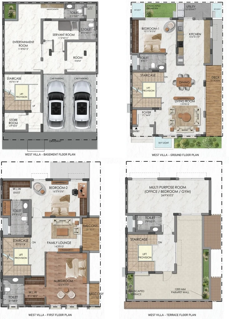 4 BHK House/Villa in DRK Bellagio in Kithiganur, Bangalore - Image 873100