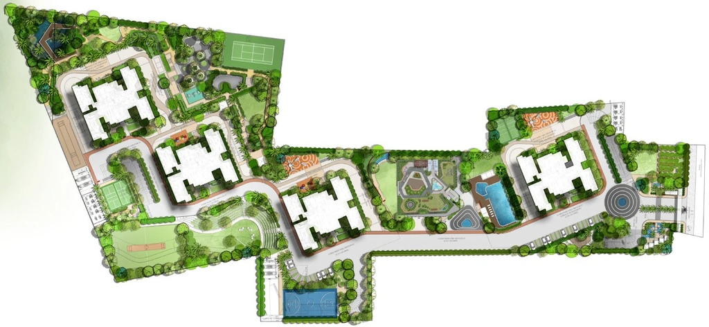 Master Plan of NBR Soul of the Seasons in Sarjapur Road, Bangalore - Image 323905