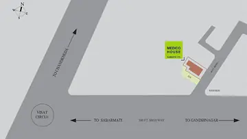 Location of Sangath Medico House - Image 323987