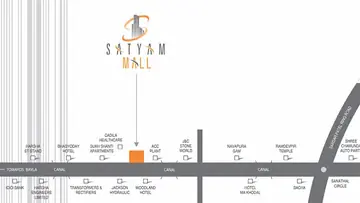 Location of Satyam Mall - Image 324003