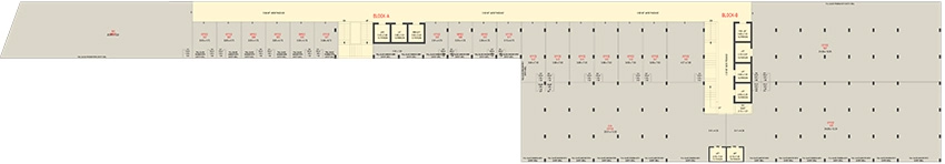 Floor Plan of Sharanam Navkar in Ognaj, Ahmedabad - Image 324022