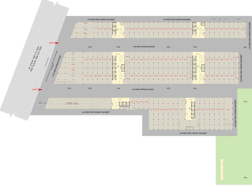 Master Plan of Sharanam Navkar in Ognaj, Ahmedabad - Image 324019