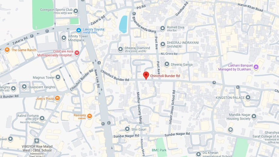 Location of Aalind Arcadia in Malad West, Mumbai - Image 324042