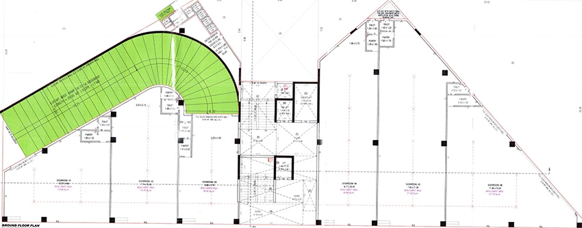 Floor Plan of Shraddha S99 in Maninagar, Ahmedabad - Image 324076