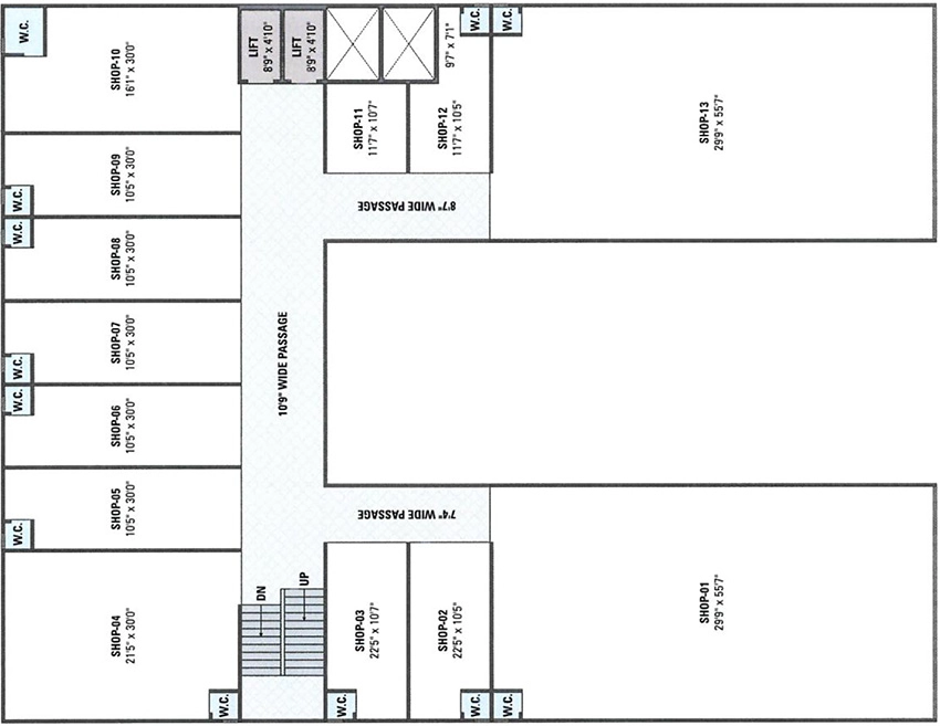 Floor Plan of Shree Sankalp Icon in Nikol, Ahmedabad - Image 324111