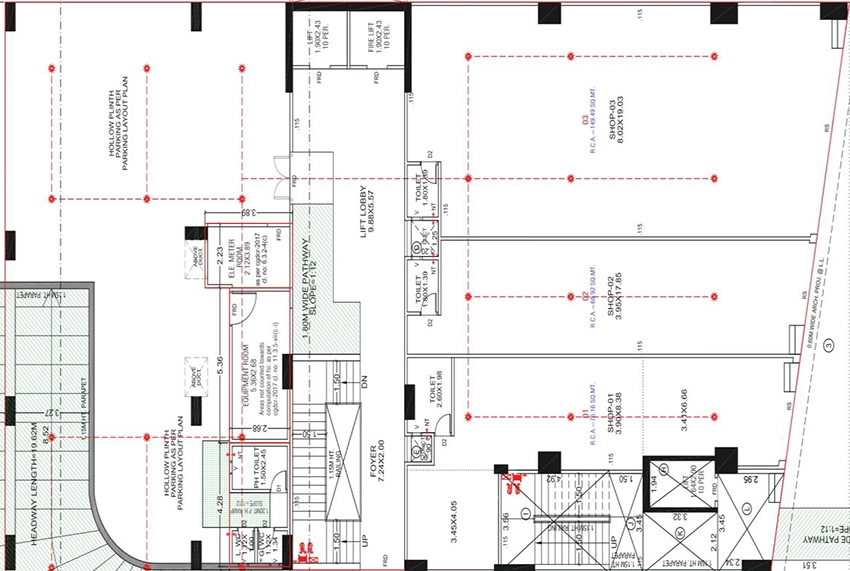 Floor Plan of Shri Oracle in Tragad, Ahmedabad - Image 324200