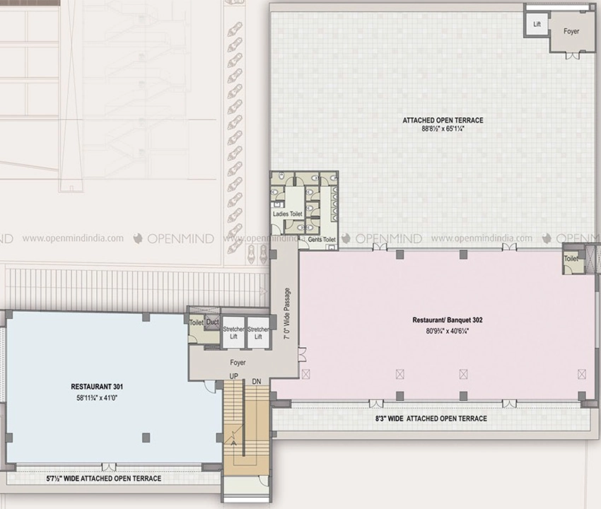 Floor Plan of Soham Pristine in Thaltej, Ahmedabad - Image 324210