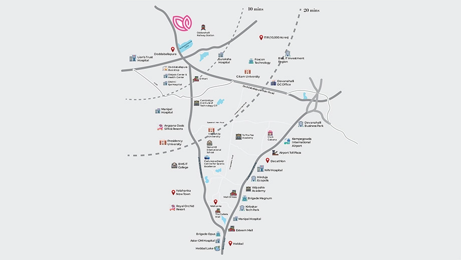 Location of KNS Candrill in Doddaballapur, Bangalore - Image 324241