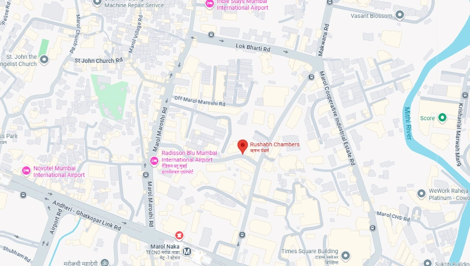 Location of Chintamani Rushabh Chambers in Andheri East, Mumbai - Image 324446