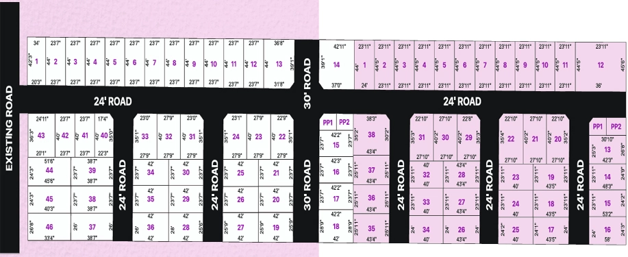 Master Plan of Staar RPS Garden in Kelambakkam, Chennai - Image 324904