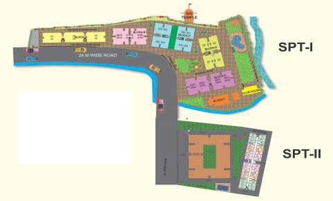 Master Plan of Agrawal Sagar Premium Towers in Kolar Road, Bhopal - Image 324544