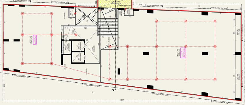 Floor Plan of Vivan V One in Ambli, Ahmedabad - Image 324753