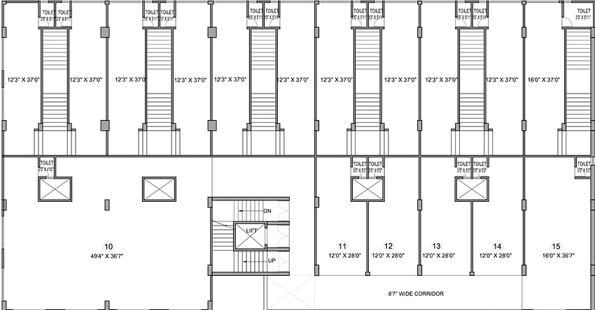 Floor Plan of Agrasen Red Flag Apparel Park in Narol, Ahmedabad - Image 325137