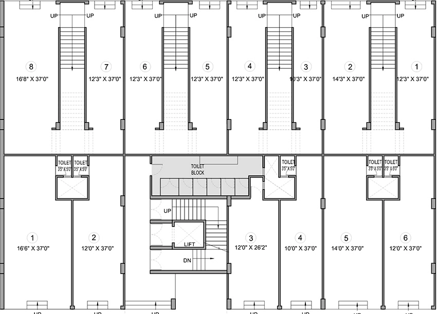 Floor Plan of Agrasen Red Flag Apparel Park in Narol, Ahmedabad - Image 325134