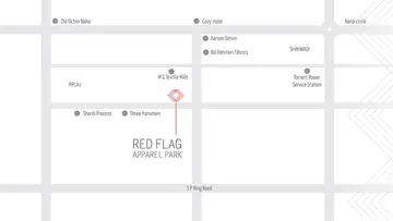 Location of Agrasen Red Flag Apparel Park - Image 325131