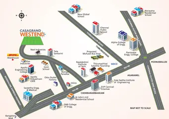 Location of Casagrand Westend - Image 325323