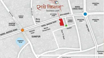 Location of Harvi Radhe Kishan Business Park - Image 325170