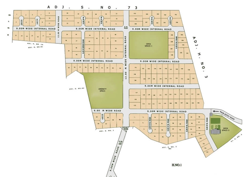 Master Plan of Greencity Victoria Hills in Karjat, Thane - Image 363092