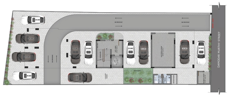 Master Plan of Invincy Paix in Kilpauk, Chennai - Image 325487