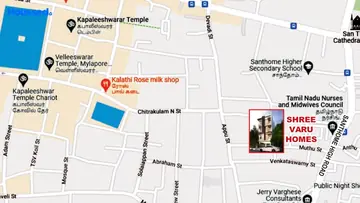 Location of Shree Varu Homes Apartment - Image 325515