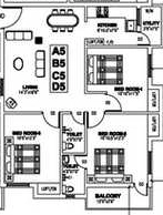 3 BHK Flat in Sree Sri Sai Nivasam in Guduvancheri, Chennai - Image 874398