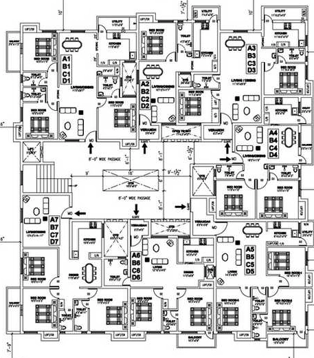 Floor Plan of Sree Sri Sai Nivasam in Guduvancheri, Chennai - Image 325521