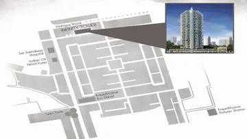 Location of Archstone Infinity Tower - Image 325679