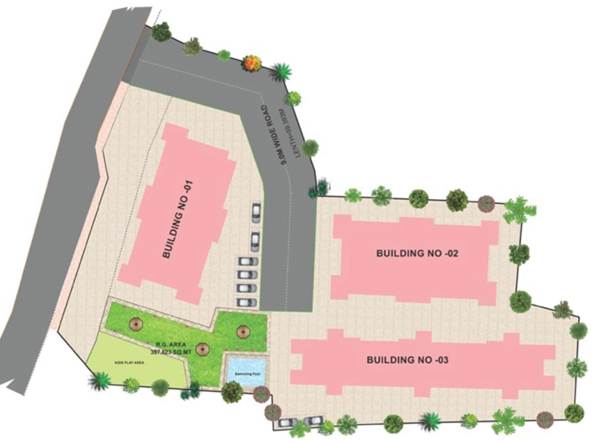 Master Plan of EV Heart City 1 in Panvel, Navi Mumbai - Image 325690