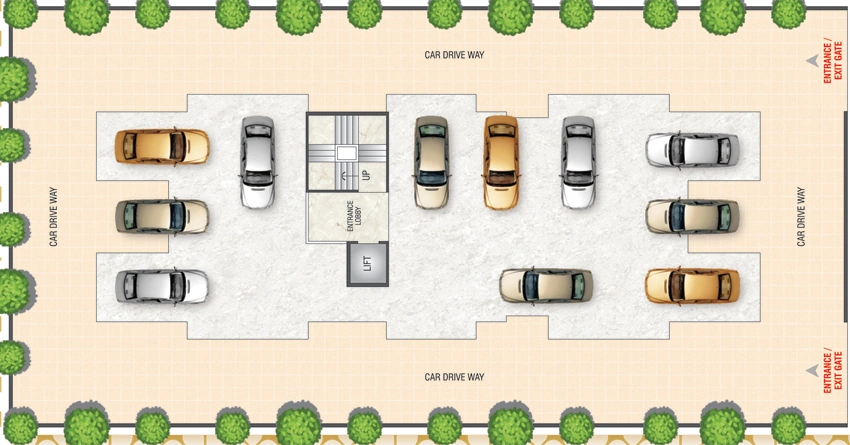Master Plan of Bhoomi Abode in Karanjade, Navi Mumbai - Image 325702