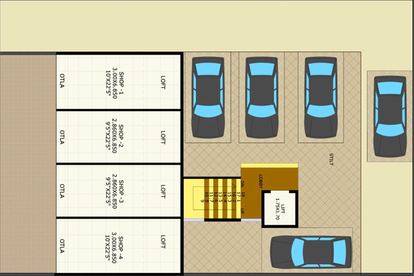 Master Plan of Sai Ashtavinayak Residency in Vadghar, Navi Mumbai - Image 325863