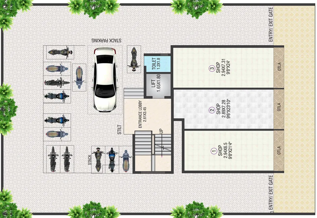 Master Plan of Shreeji Kuber Homes in Ulwe, Navi Mumbai - Image 325895